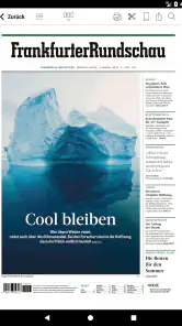 FR Digitale Zeitung screenshot
