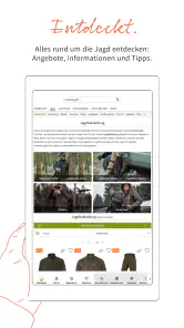 Frankonia - Online-Shop screenshot