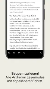 Freitag E-Paper screenshot