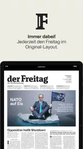 Freitag E-Paper screenshot