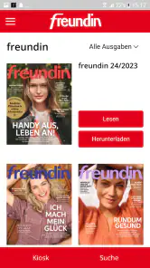 freundin Magazin DE screenshot
