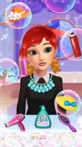Friseur Spiele: Mädchen Frisör screenshot