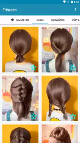 Frisuren für kurze haare screenshot