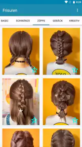 Frisuren für kurze haare screenshot