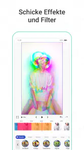 Funimate Videobearbeitung App screenshot