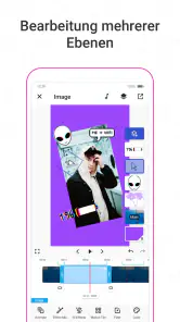 Funimate Videobearbeitung App screenshot