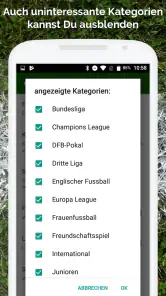 Fussball im TV live screenshot