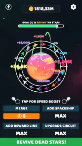 Galactic Merge Idle screenshot