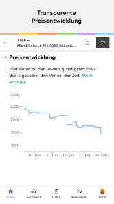 Galaxus – dein Onlineshop screenshot