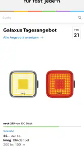 Galaxus – dein Onlineshop screenshot