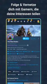 GamerProfiles: Share & Connect screenshot