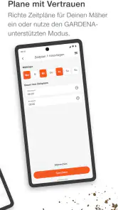GARDENA Bluetooth® App screenshot