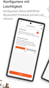 GARDENA Bluetooth® App screenshot