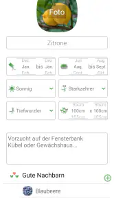 Gartenplaner fürs Gemüsebeet screenshot