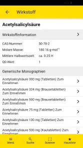Gelbe Liste Medikamente App screenshot
