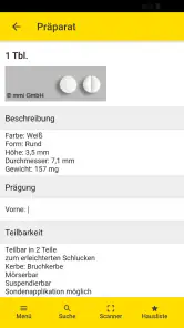 Gelbe Liste Medikamente App screenshot