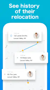 GeoLocator — Familie GPS map screenshot