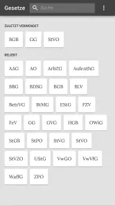 Gesetze screenshot