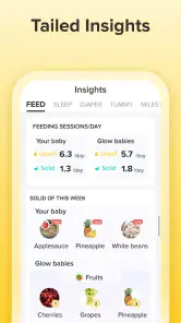 Glow Baby für das Stillen screenshot