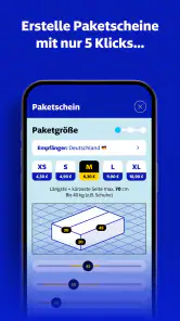 GLS Pakete screenshot