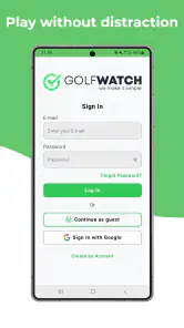 Golfwatch screenshot