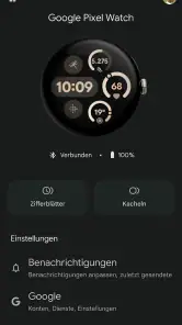Google Pixel Watch screenshot