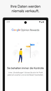 Google Umfrage-App screenshot