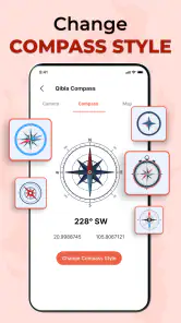 GPS Camera & GPS Earth Maps screenshot