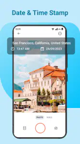 GPS Camera & Photo Timestamp screenshot
