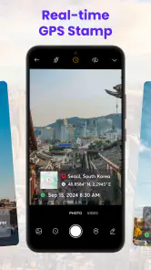 GPS Camera - Timestamp Photo screenshot