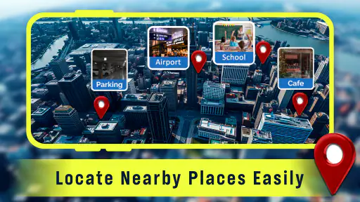 GPS Erde Karte Live Navigation screenshot