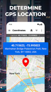 GPS-Koordinatenkarte screenshot