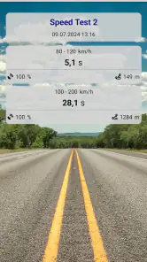 GPS Race Timer screenshot