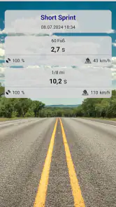 GPS Race Timer screenshot