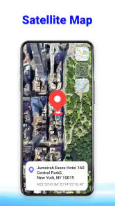 GPS Satellitenansicht Karten screenshot