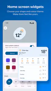 Gradient Weather screenshot