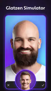 Haare Filter: Haarfarbe Ändern screenshot