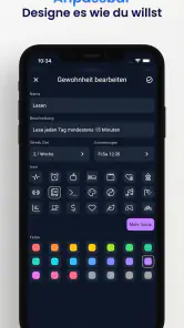 Habit Tracker - HabitKit screenshot