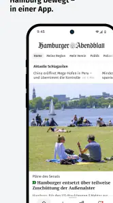 Hamburger Abendblatt News screenshot