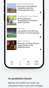 Hamburger Abendblatt News screenshot