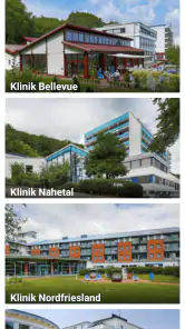 Hamm-Kliniken screenshot