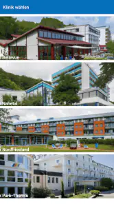Hamm-Kliniken screenshot