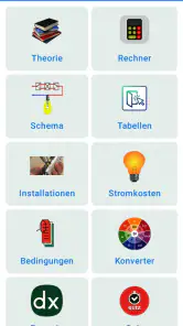 Handbuch für Elektriker screenshot