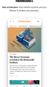 Handelsblatt - Nachrichten screenshot