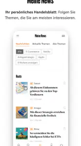Handelsblatt - Nachrichten screenshot
