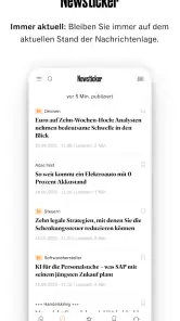 Handelsblatt - Nachrichten screenshot