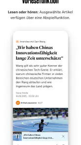 Handelsblatt - Nachrichten screenshot