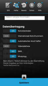 HandHelp™ - Notruf Notfall App screenshot