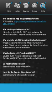 HandHelp™ - Notruf Notfall App screenshot