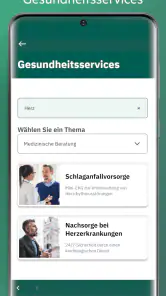 HanseMerkur ServiceApp screenshot